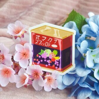 Sticker Fruit Drops -Grave of the Fireflies