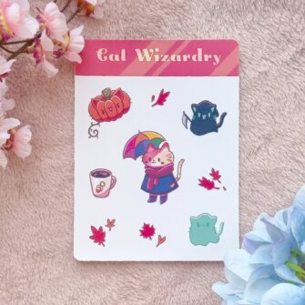 Sticker Sheet – Cat Wizardry