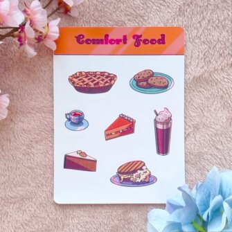 Sticker Sheet – Comfort Food